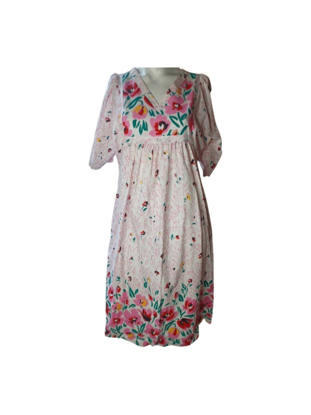 Vintage Gilligan and O'Malley nightgown cotton 1970s M/L